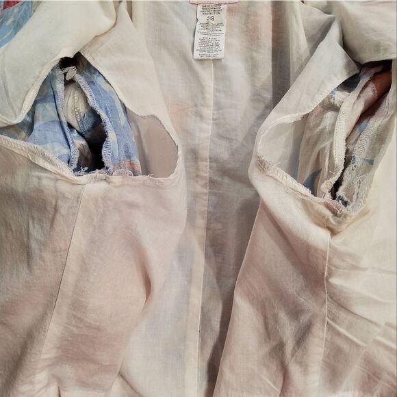 Custo Barcelona Vintage Open Front Jacket Size 38/S - Picture 6 of 10